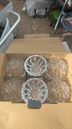 Regal peacock kristallen kommetjes 6 stuks, Ophalen of Verzenden