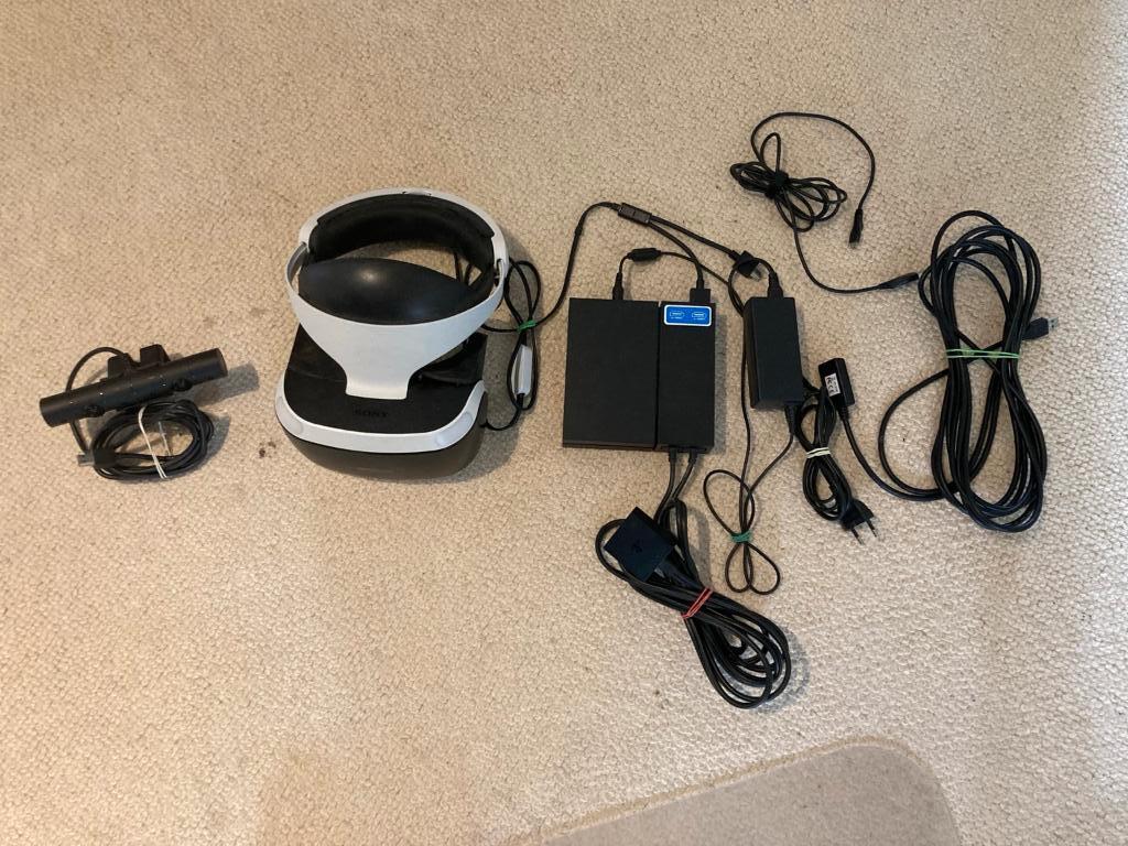 Sony PlayStation VR (PSVR) headset voor PS4 in goede staat., Games en Spelcomputers, Games | Sony PlayStation 4, Zo goed als nieuw