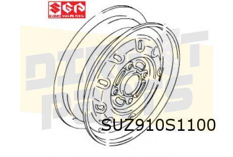 Suzuki Alto RF velg staal (4.5J x 13") zwart (4/02-12/06) Or, Autos : Pièces & Accessoires, Pneus & Jantes, Pneu(s), 15 pouces