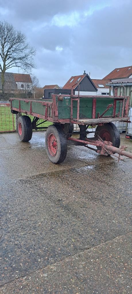 landbouw wagen, Ophalen