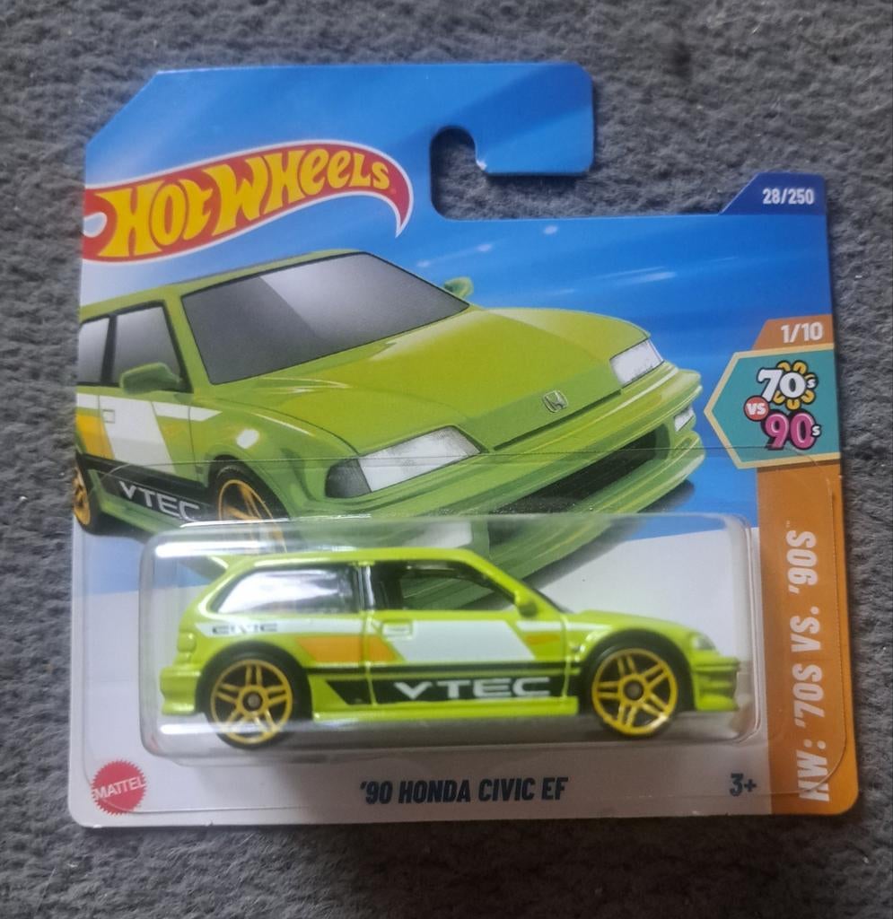 Hotwheels Honda collection 3 stuks, Enlèvement ou Envoi, Neuf, Voiture