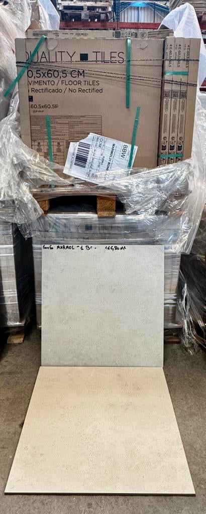 Carrelage 60x60 beige, Enlèvement ou Envoi, Comme neuf, Beige