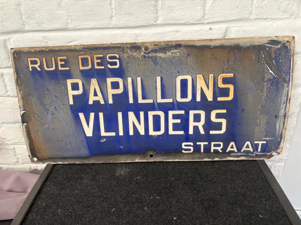 Plaque émaillée, Antiquités & Art, Enlèvement ou Envoi