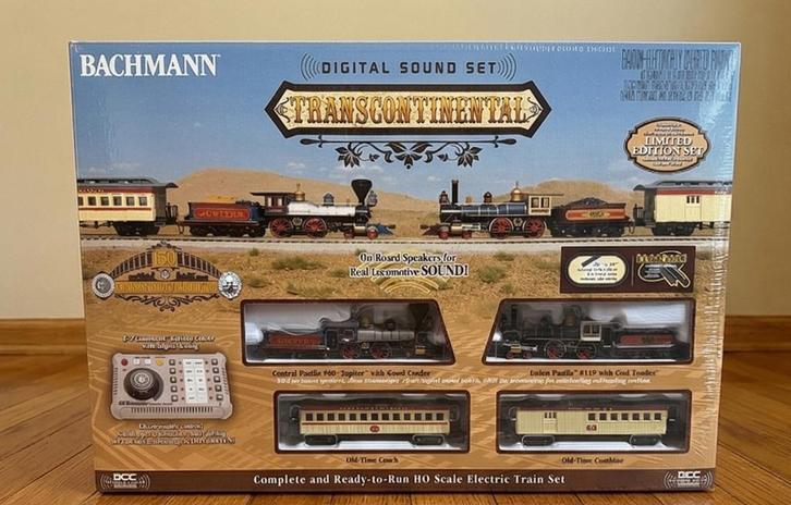 Bachmann 00827 LIMITED EDITION Transcontinental - NIEUW, Hobby en Vrije tijd, Modeltreinen | H0, Nieuw, Treinset, Gelijkstroom