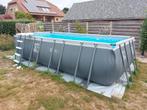 zwembad , opzetzwembad , intex, Tuin en Terras, Gebruikt, 200 tot 300 cm, Rechthoekig, Ophalen