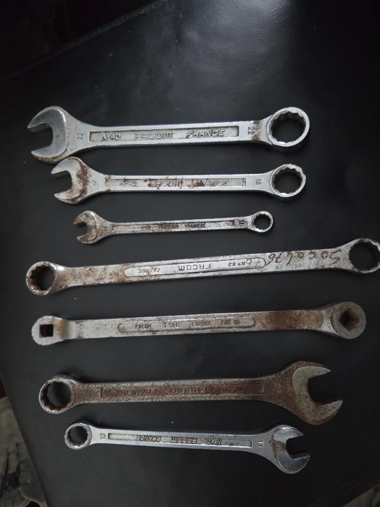 7 cles facom, Enlèvement, Utilisé