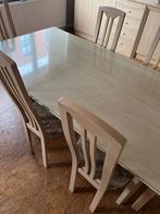 Salle à manger complète comme neuf prix 385€, Enlèvement