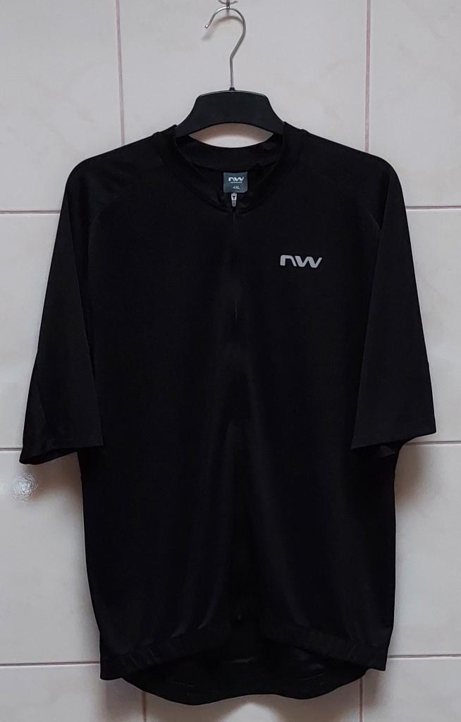 Northwave - Fietstrui - Korte Mouwen - Zwart - Heren - 4xl, Kleding | Heren, Sportkleding, Zo goed als nieuw, Hardlopen of Fietsen