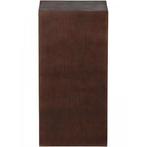 Plantenzuil zuil pilaar hout donkerbruin 60 hoog, Huis en Inrichting, Woonaccessoires | Zuilen en Pilaren, Ophalen of Verzenden