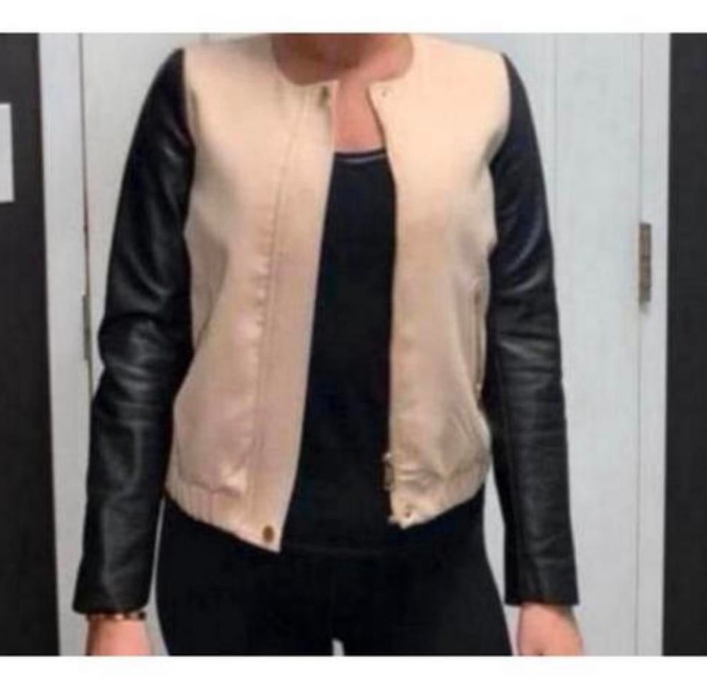 Veste d'été H&M pour femmes XS fermeture éclair - NOUVEAU !, Enlèvement ou Envoi, Neuf, Taille 34 (XS) ou plus petite, Rose