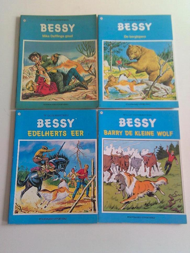 4 x Bessy in eerste druk . 1973 tot 1977, Boeken, Stripverhalen, Ophalen of Verzenden