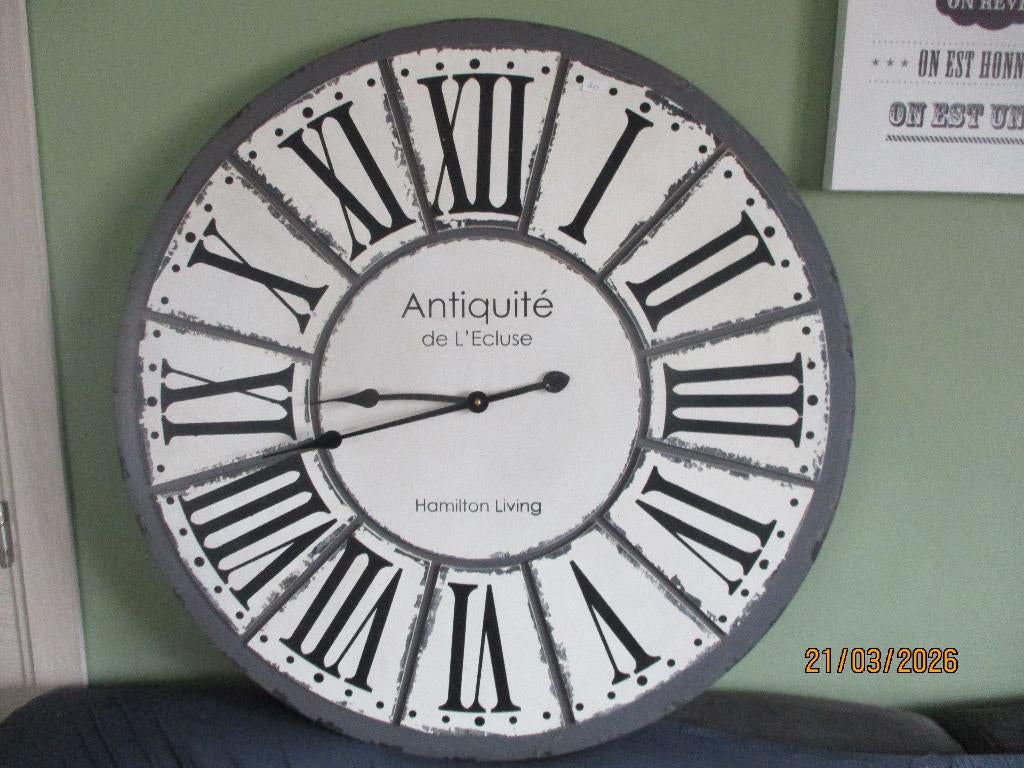 grande horloge, Enlèvement