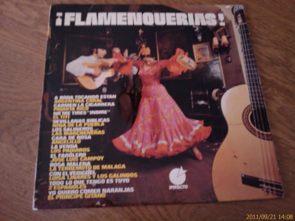 Vinyle. Flamenquerias. Double 33 tours., Ophalen, Zo goed als nieuw