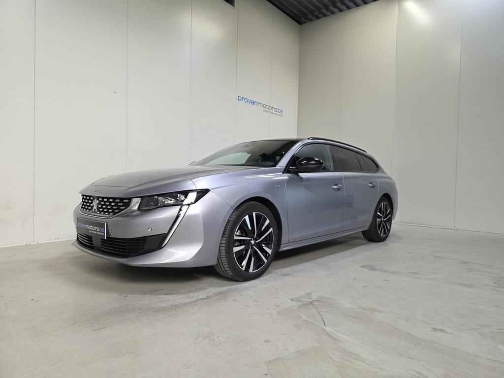 Peugeot 508 1.2 Benzine Autom. - GT line - Topstaat! 1Ste E, Autos, 0 kg, Argent ou Gris, Achat, 0 kg