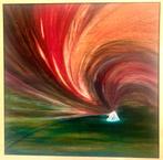 Schilderij 'symboliek', Antiek en Kunst, Ophalen