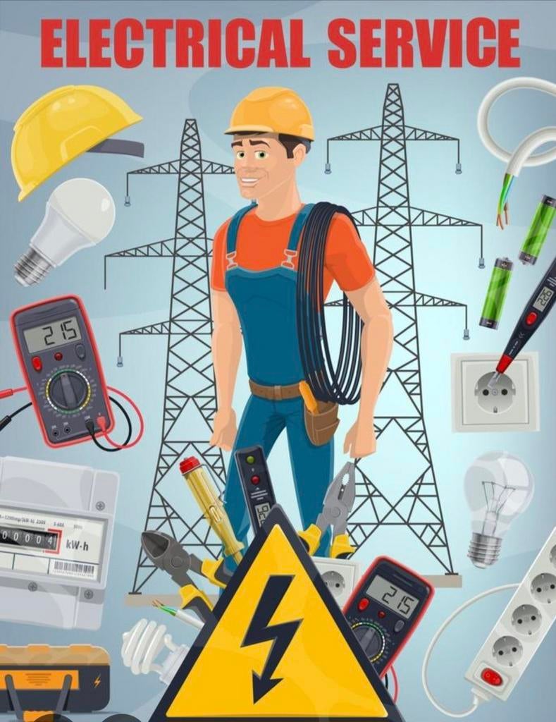 Électricien Professionnel (30 ans d'expérience), Services & Professionnels, Électriciens