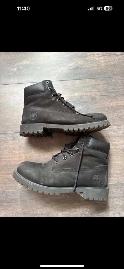 Timberland NOIR Taille 40, Enlèvement, Comme neuf, Noir
