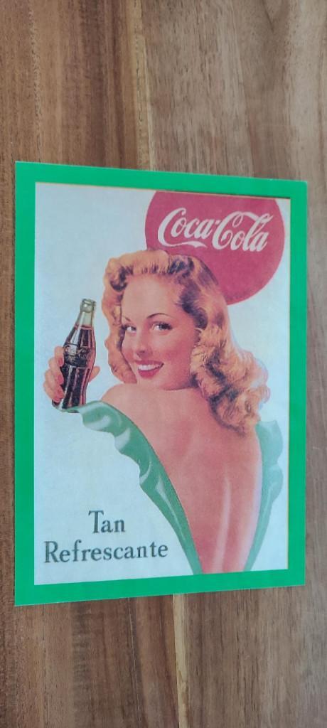 Coca Cola plastiek prenten. 17 verschillende. 18,5x27 cm, Collections, Marques & Objets publicitaires, Neuf, Enlèvement ou Envoi