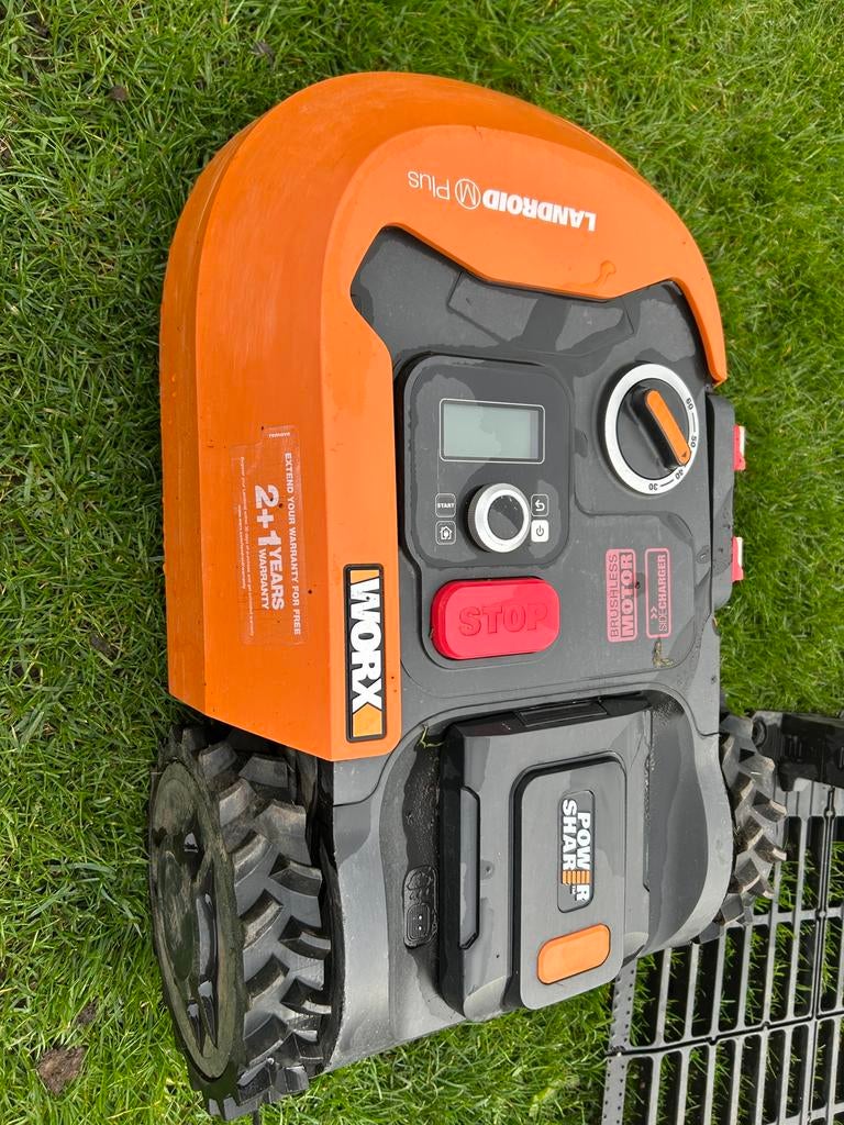 Worx Graston WR167E, Ophalen, Gebruikt, Bestuurbaar via app