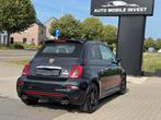 Fiat 500C Abarth 595 Pista MANUELLE UNIQUEMENT 37.787 KM ! 0, Autos, Euro 6, Entreprise, Cabriolet, Noir