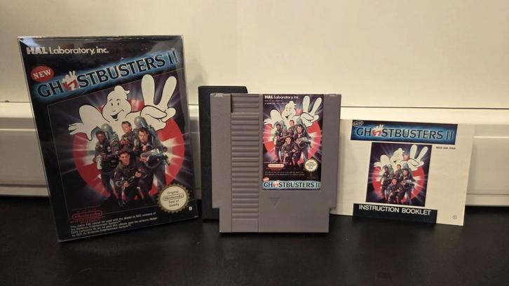 New GhostBuster 2 NES CIB, Games en Spelcomputers, Games | Nintendo NES, Gebruikt, Overige genres, 1 speler, Vanaf 3 jaar, Ophalen of Verzenden