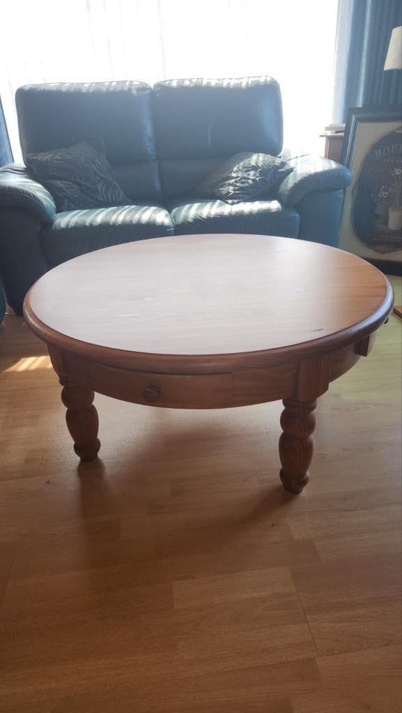 Salontafel grenen, Ophalen