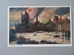 A. Bastien 1914-18 Bombardement Ieper WO1, Enlèvement ou Envoi, Autres, Photo ou Poster