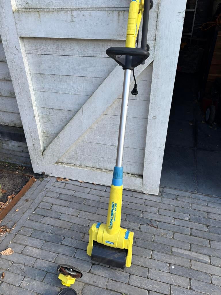 Elektrische borstel voor terras, Tuin en Terras, Ophalen, Gebruikt