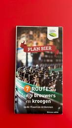 Plan Bier. 7 routes langs brouwers en kroegen in de Vlaamse, Ophalen of Verzenden, 20e eeuw of later