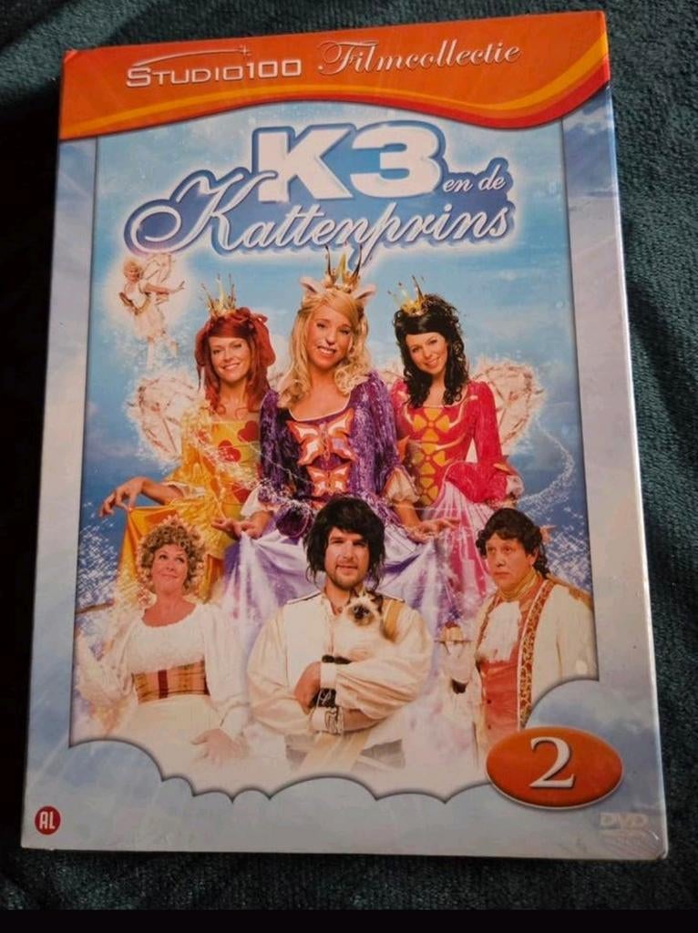 K3 en de Kattenprins  - Dvd (nieuw), Alle leeftijden, Ophalen of Verzenden, Nieuw in verpakking