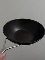 Wok à fond plat DEMEYERE Duraslide Titanium - 30 cm, Enlèvement, Comme neuf, Aluminium, Wok