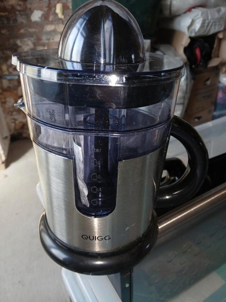 Quigg elektrische sappers, Elektronische apparatuur, Juicers, Zo goed als nieuw, Sapcentrifuge, Elektrisch, Ophalen of Verzenden