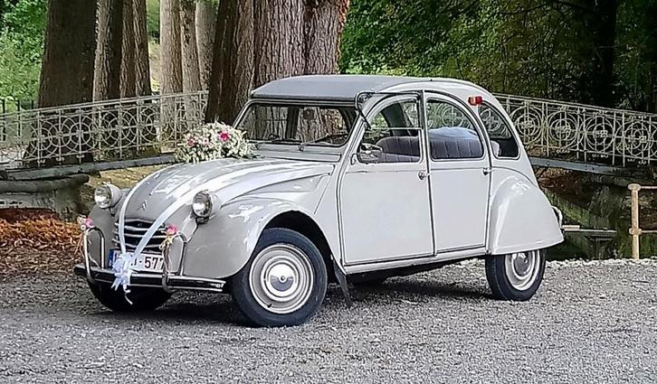 Citroën 2cv azam 10-1966, Autos, Citroën, Particulier, 2CV, Rouge, Gris, Enlèvement