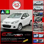 Mazda 2 1.3i*Carplay*Bluetooth*Airco*Jantes alu*Garantie, Achat, Boîte manuelle, Entretenue par le concessionnaire, Noir