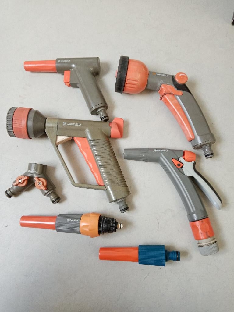 Pistolets, dispositifs Gardena pour tuyaux d'arosage, Enlèvement ou Envoi, Utilisé, Autres types