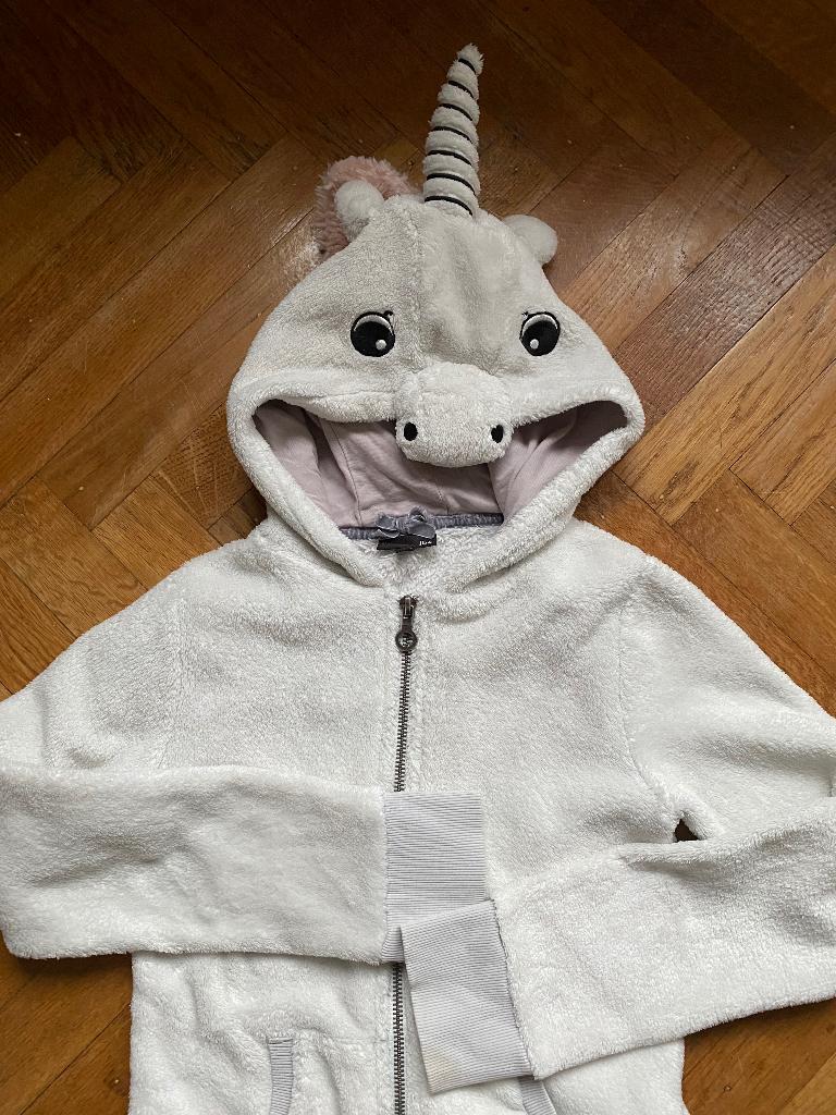 Sweat capuche licorne 11 ans, Enlèvement ou Envoi, Pull ou Veste, JBC, Utilisé