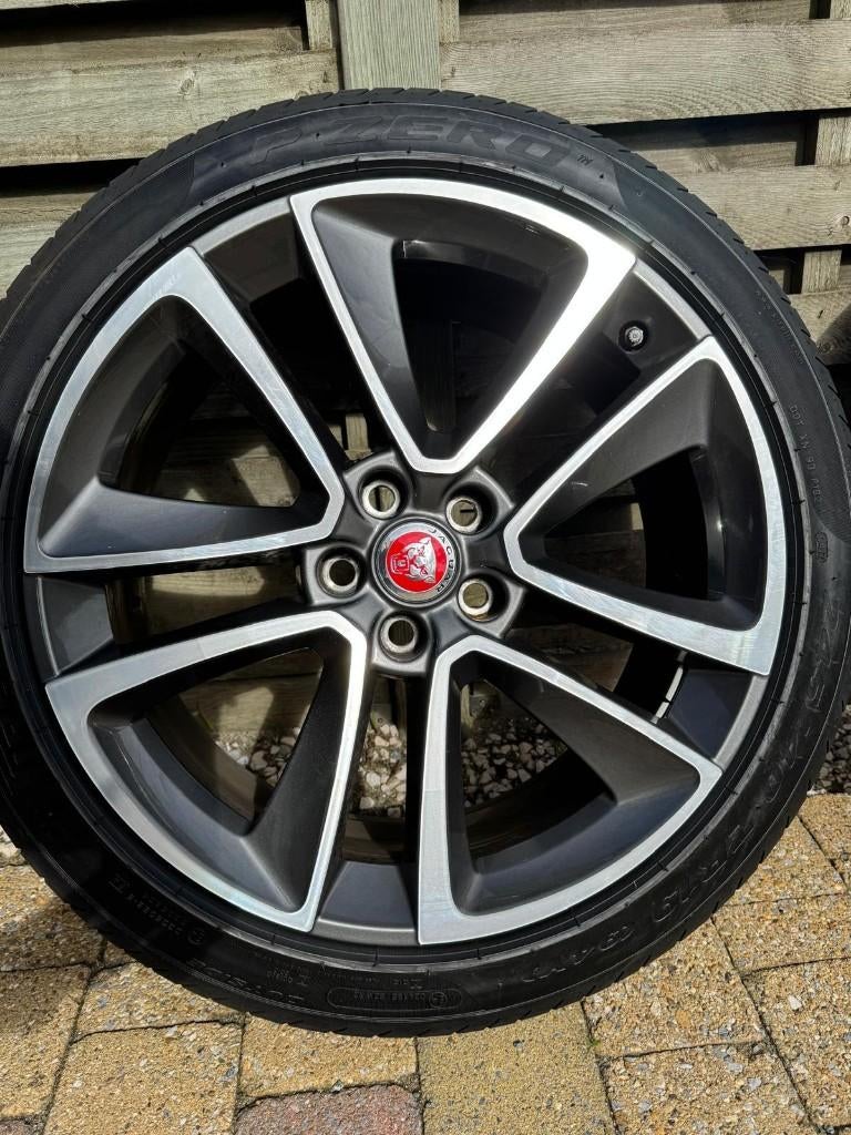 4 jantes larges de 19 pouces d'origine pour Jaguar F-type, Pneus été, Utilisé, Jante(s), 19 pouces