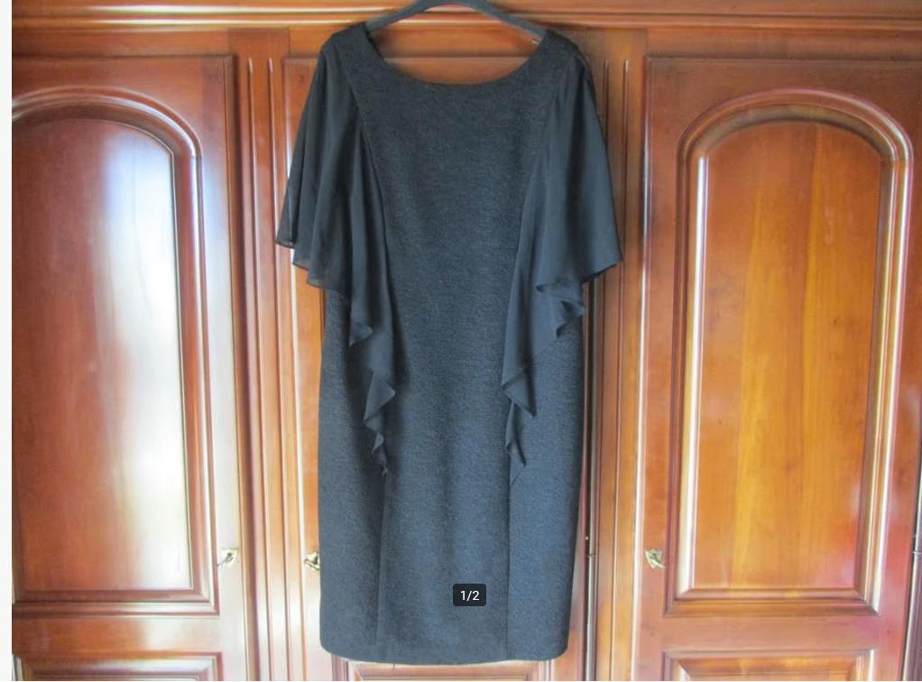 kleed nummer 18 zwart 30 euro., Vêtements | Femmes, Robes, Enlèvement, Comme neuf, Noir