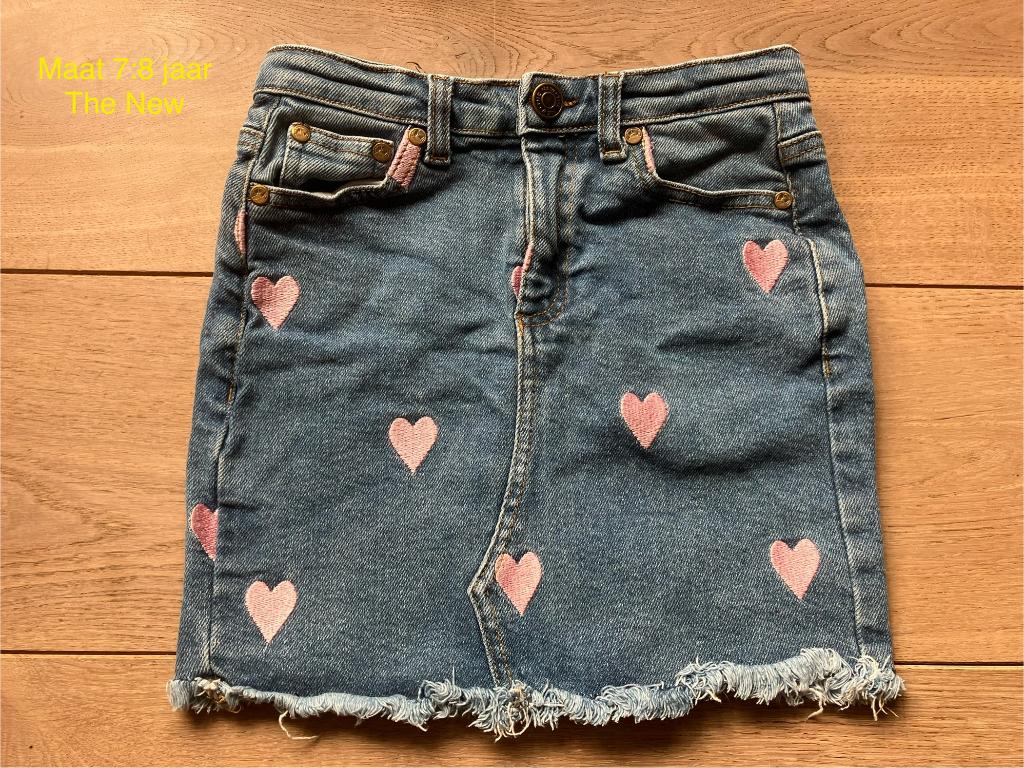 Rokje - The New - Maat 7/8 jaar, Kinderen en Baby's, Kinderkleding | Maat 128, Gebruikt, Meisje, Ophalen of Verzenden, Jurk of Rok