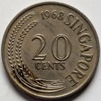 Singapore - 20 cents - 1968, Ophalen, Zuidoost-Azië, Losse munt