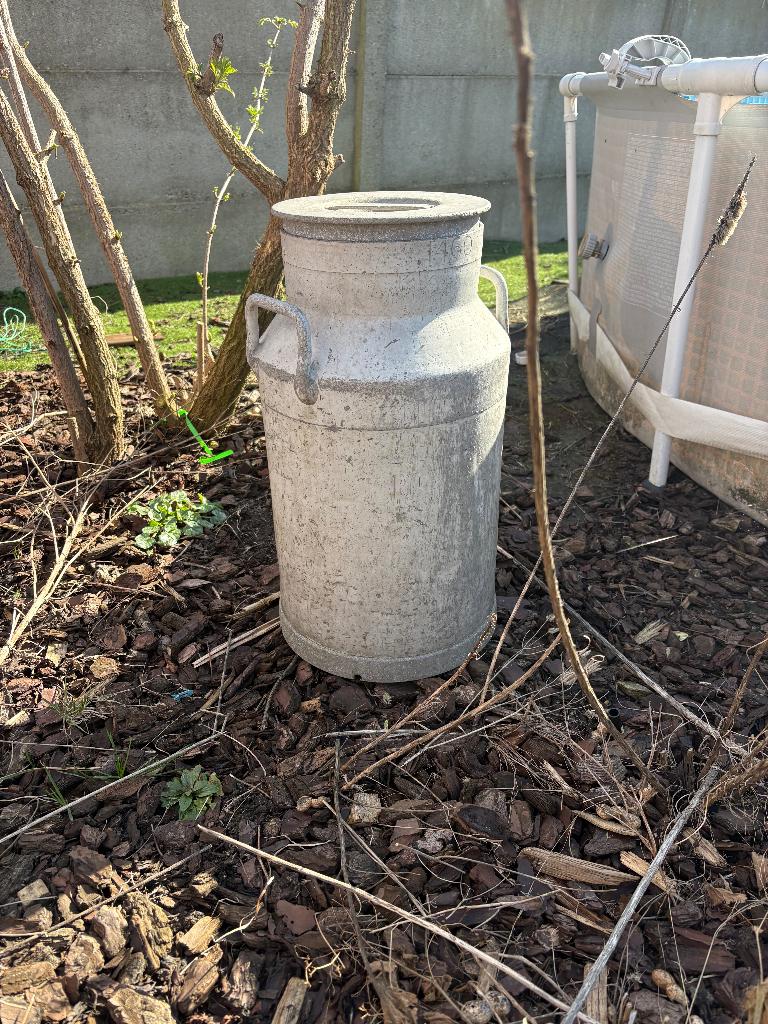 tuin decoratie zinc, Tuin en Terras, Ophalen, Gebruikt, Overige materialen, Overige typen