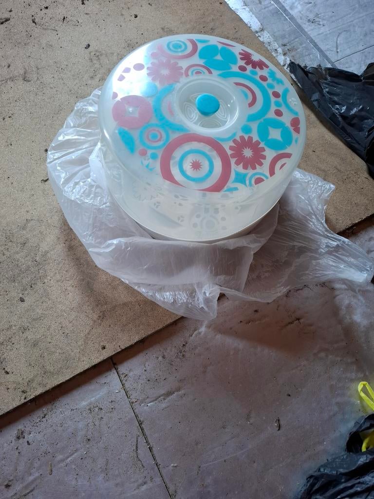 Papfles sterilisator, Ophalen