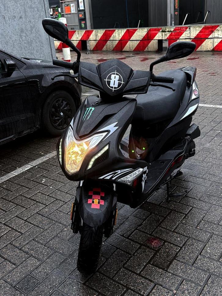 Brommer klasse a, Vélos & Vélomoteurs, Scooters | Yamaha, Comme neuf, Enlèvement ou Envoi