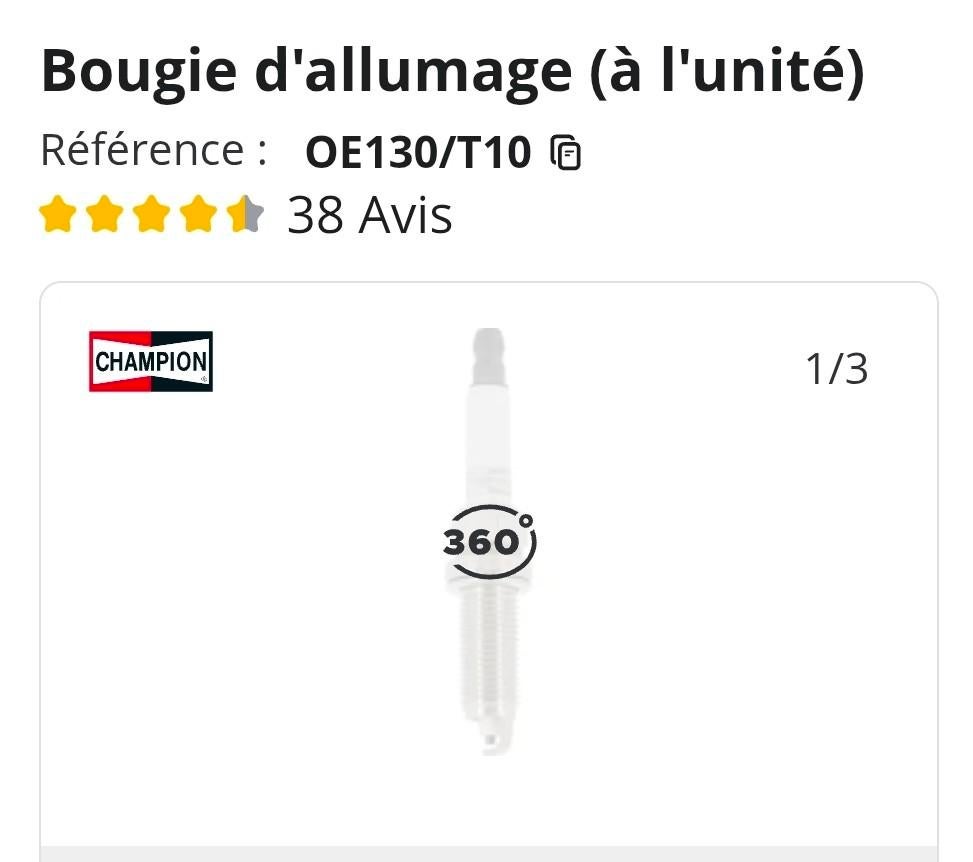 4 CHAMPION OE130/T10, Ophalen, Nieuw