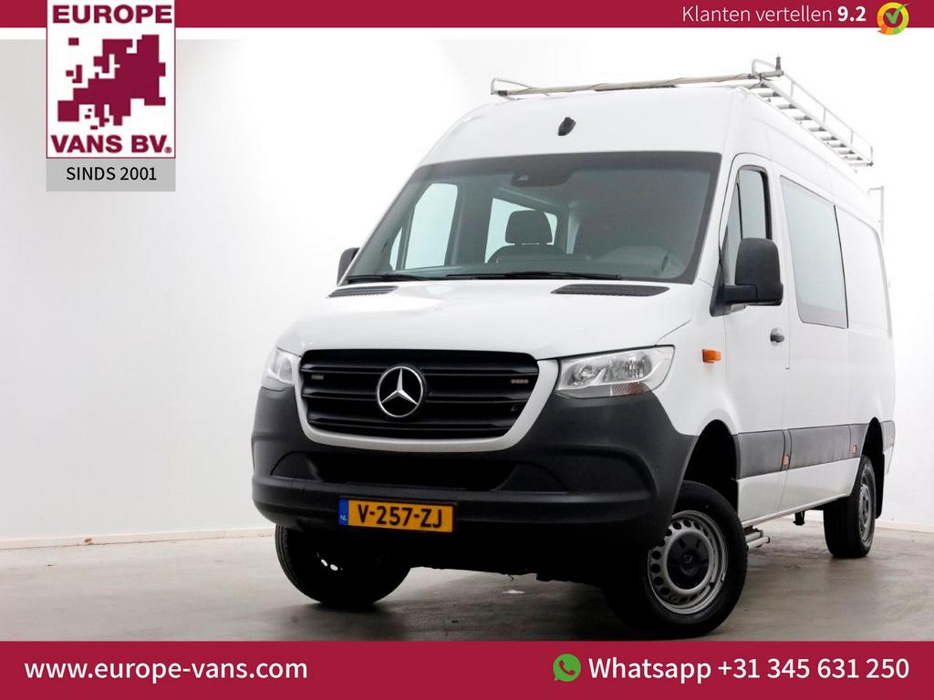 Mercedes-Benz Sprinter 314 CDI 143pk E6 L2H2 4x4 ZG1 D.C. Ai, Wit, Mercedes-Benz, Bedrijf, Onderhoudsboekje
