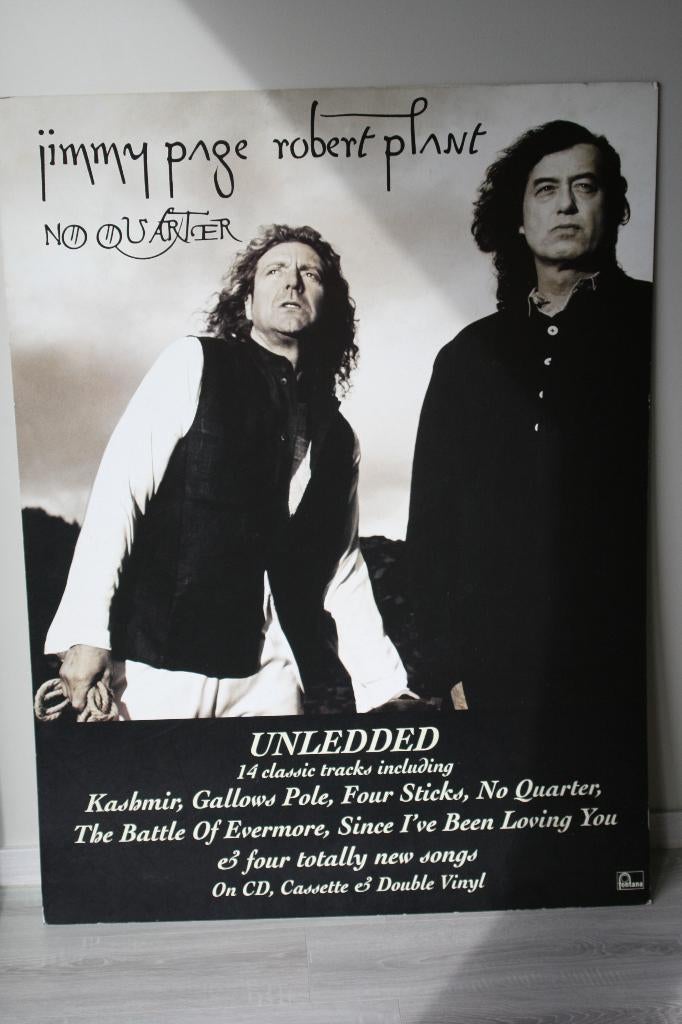 Jimmy Page & Robert Plant promo display, Ophalen, Gebruikt