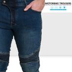 Nieuwe Kavler jeans motorbroek met pantser, Motoren, Kleding | Motorkleding, Verzenden, Nieuw met kaartje, Broek | textiel