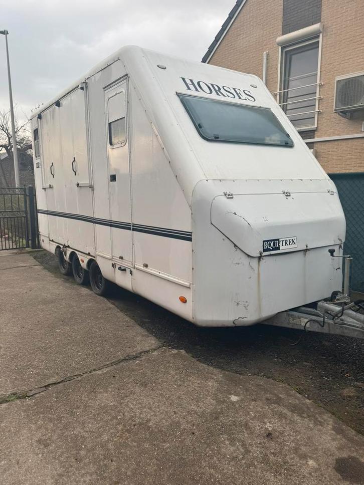 Remorque pour chevaux, Animaux & Accessoires, Chevaux & Poneys | Semi-remorques & Remorques, Enlèvement