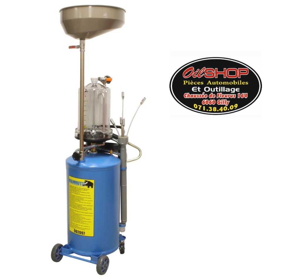 Extracteur d'huile pneumatique 65L luxe, Auto diversen, Autogereedschap, Nieuw, Ophalen