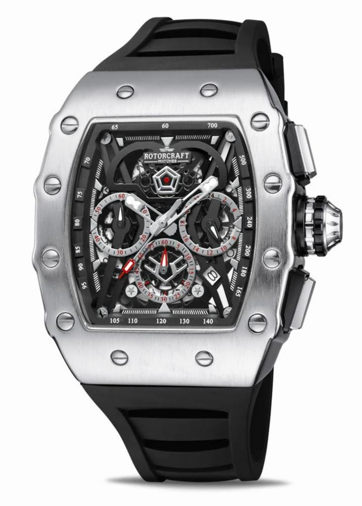 ROTORCRAFT COMMANDER SPORTS CHRONO VAUT549€! 💯%NOUVEAU !, Bijoux, Sacs & Beauté, Enlèvement ou Envoi, Neuf